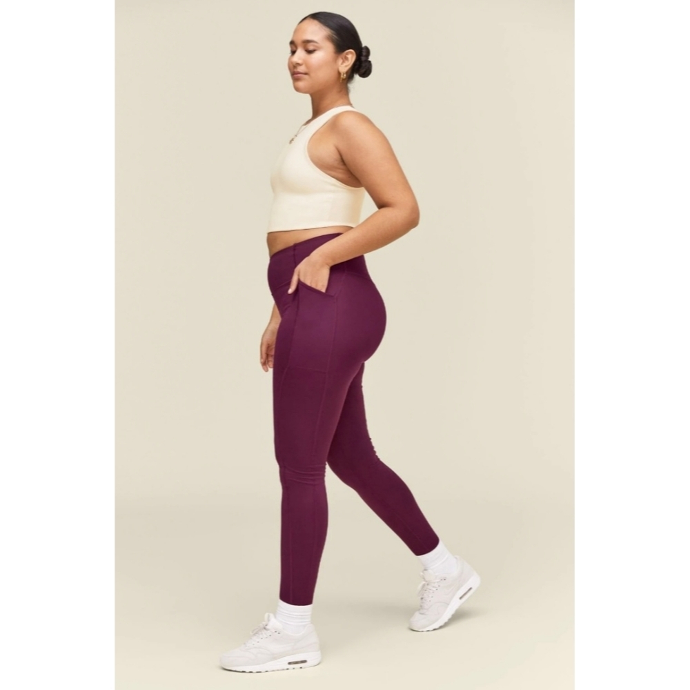 Girlfriend High-Rise Compression Legging w/ Pocket